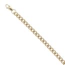 9ct Yellow Gold Curb Bracelet 7"