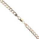 9ct Yellow Gold Curb Chain 22"