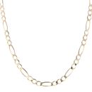 9ct Yellow Gold Figaro Chain 24"