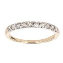 9ct Yellow Gold 0.50ct Diamond Eternity Ring