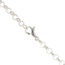 9ct White Gold Belcher Chain 24"
