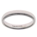 18ct White Gold Wedding Band 3.3mm