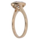 18ct Yellow Gold 1.25ct Oval Cut Lab Grown Diamond Solitaire Ring