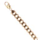9ct Yellow Gold Curb Bracelet 8.5"