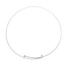Silver Child's Nursery Rhyme Expanding Bangle By Icesia