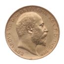 1910 Edward VII Large Head UK Half Sovereign Coin