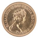 1981 Elizabeth II Decimal Portrait UK Full Sovereign Coin
