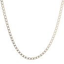 9ct Yellow Gold Curb Chain 20"