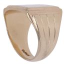 9ct Yellow Gold Square Signet Ring
