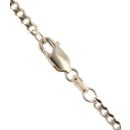 9ct Yellow Gold Curb Chain 20"