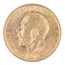 1911 George V Large Head UK Full Sovereign Coin