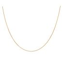 22ct Yellow Gold Box Chain 18"