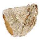 9ct Yellow Gold Heavyweight Saddle Ring