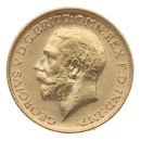 1911 George V Large Head UK Full Sovereign Coin