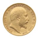 1902 Edward VII Large Head UK Half Sovereign Coin