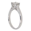18ct White Gold 0.75ct Brilliant Cut Diamond Solitaire Ring