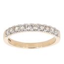 9ct Yellow Gold 0.50ct Diamond Eternity Ring