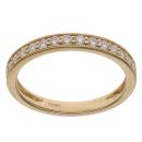 18ct Yellow Gold 0.30ct Brilliant Cut Diamond Eternity Ring