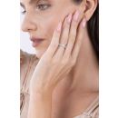 9ct White Gold 1.00ct Lab Grown Diamond Eternity Ring