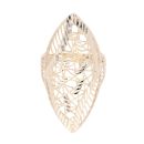 14ct Yellow  Gold Fancy Marquise Shaped Ring