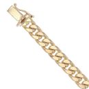 9ct Yellow Gold Curb Bracelet 7.5"