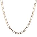 9ct Yellow Gold Figaro Chain 20"