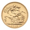 1893 Victoria Jubilee Head Australia Full Sovereign Coin