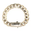 9ct Yellow Gold Curb Bracelet 9"