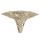 9ct Yellow Gold Patterned Marquise Ring