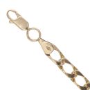 9ct Yellow Gold Curb Bracelet 9"