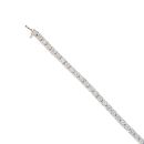 9ct White Gold 1.50ct Diamond Tennis Bracelet 7"