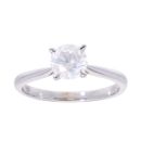 18ct White Gold 1.02ct Diamond Solitaire Ring