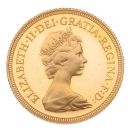 1980 Elizabeth II Decimal Portrait Llantrisant UK Full Sovereign Coin Proof Boxed