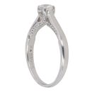 18ct White Gold 0.50ct Brilliant Cut Diamond Solitaire Ring