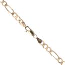 9ct Yellow Gold Figaro Chain 18"