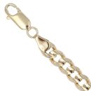 9ct Yellow Gold Curb Bracelet 8"