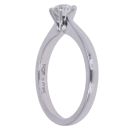 Platinum 0.25ct Brilliant Cut Diamond Solitaire Ring