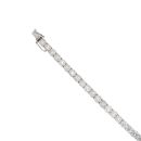 18ct White Gold 14.45ct Brilliant Cut Diamond Tennis Bracelet 7"