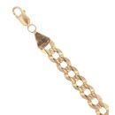 9ct Yellow Gold Fancy Patterned Bracelet 9.5"