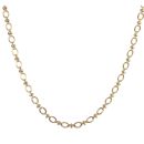 18ct Yellow Gold Fancy Chain 22"