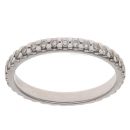 14ct White Gold 0.70ct Brilliant Cut Diamond Full Eternity Ring