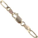 9ct Yellow Gold Figaro Chain 24"