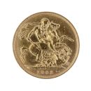 1903 Edward VII Large Head UK Full Sovereign Coin