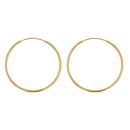 22ct Yellow Gold Hoop Earrings