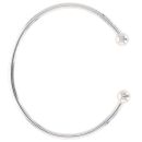 Silver Torque Bangle By Icesia
