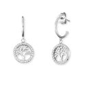 Angel Whisperer Tree of Life Hoops