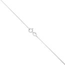 18ct White Gold 0.80ct Brilliant Cut Diamond Cluster Pendant and Chain 18"