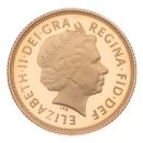 2003 Elizabeth II Fourth Portrait UK Full Sovereign Coin