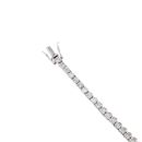 18ct White Gold 5.67ct Diamond Tennis Bracelet