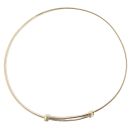 9ct Yellow Gold Patterned Expanding Bangle